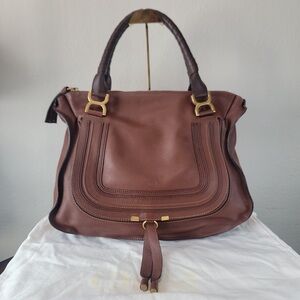 •CHLOÉ• Marcie Satchel large